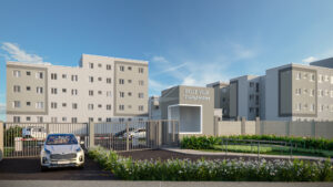 Apartamento de 2 quartos (Belle Ville) na Região do Jockey Club Parnamirim